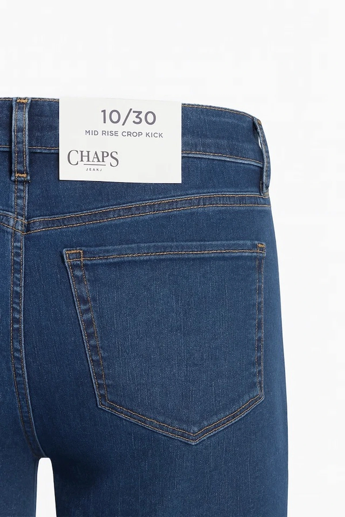 Chaps Women’s Mid Rise Crop Kick Jean – Size 10/30, 26” Inseam - Image 3