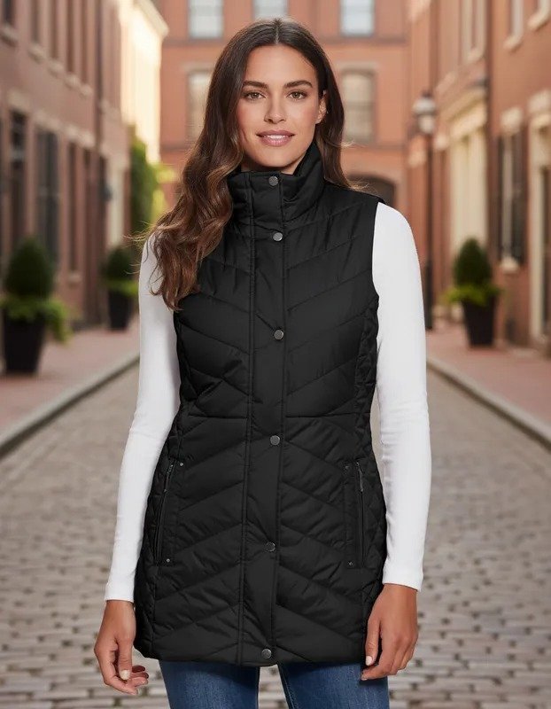 Weatherproof Women’s Quilted Vest Stylish, Warm & Versatile