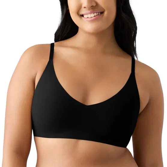 True & Co Women's Wirefree Bra 2-Pack Seamless Comfort