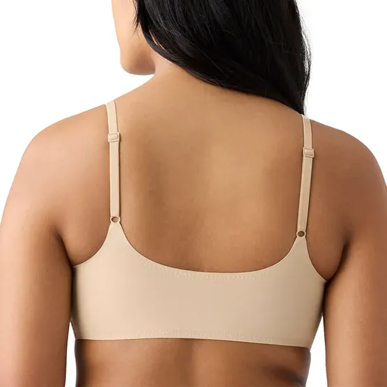 True & Co Women's Wirefree Bra 2-Pack Seamless Comfort