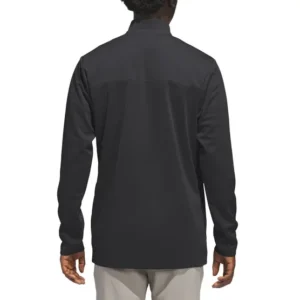 adidas Men’s Quarter Zip Pullover Jacket Regular Fit Zipper Pockets Performance - Image 15