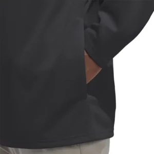 adidas Men’s Quarter Zip Pullover Jacket Regular Fit Zipper Pockets Performance - Image 14