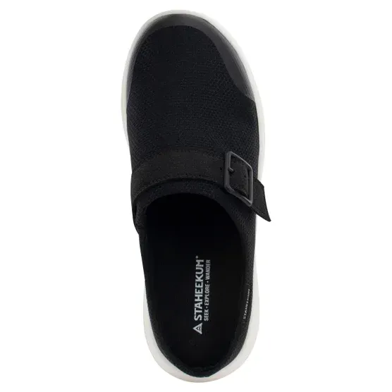 Staheekum Women's Slip On Shoes Black Comfort Walking
