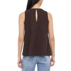 Banana Republic Women's Linen Blend Sleeveless Top - Image 4