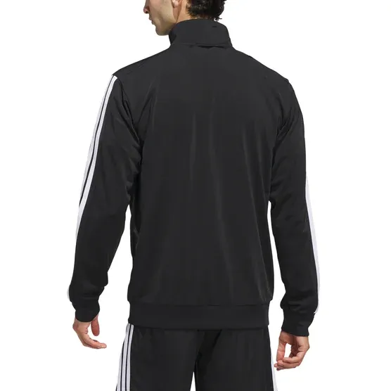 adidas Men’s Tricot Track Jacket Full Zip Athletic Slim Fit