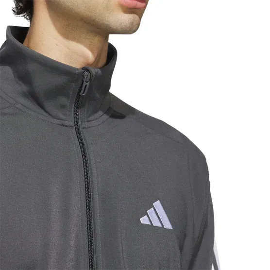 adidas Men’s Tricot Track Jacket Full Zip Athletic Slim Fit