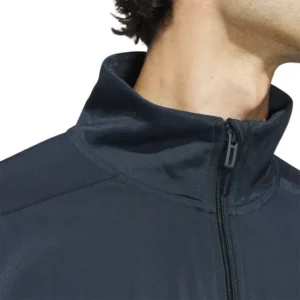 adidas Men’s Tricot Track Jacket Full Zip Athletic Slim Fit - Image 2