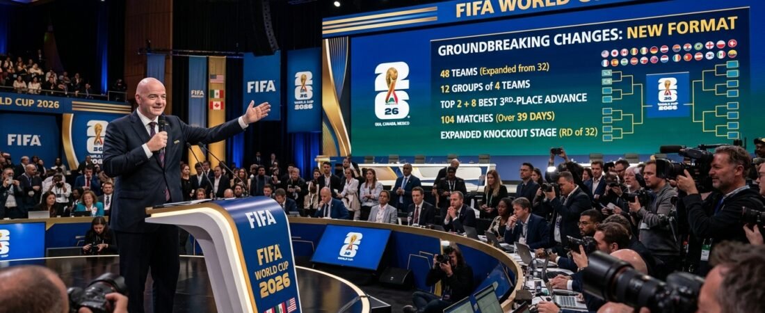 FIFA Announces Groundbreaking Changes for 2026 World Cup Format