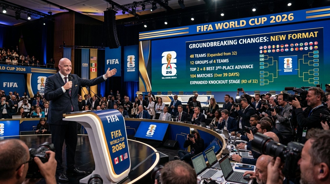 FIFA Announces Groundbreaking Changes for 2026 World Cup Format