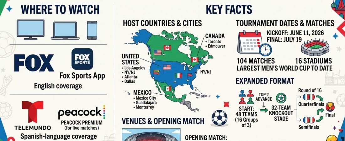 World Cup 2026 Preview: Where to Watch and Key Facts