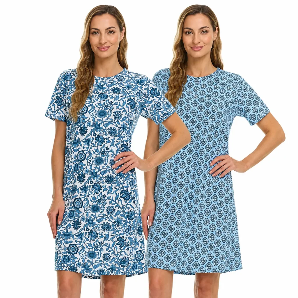 Vera Bradley Women’s Cotton Sleep Shirt 2-Pack