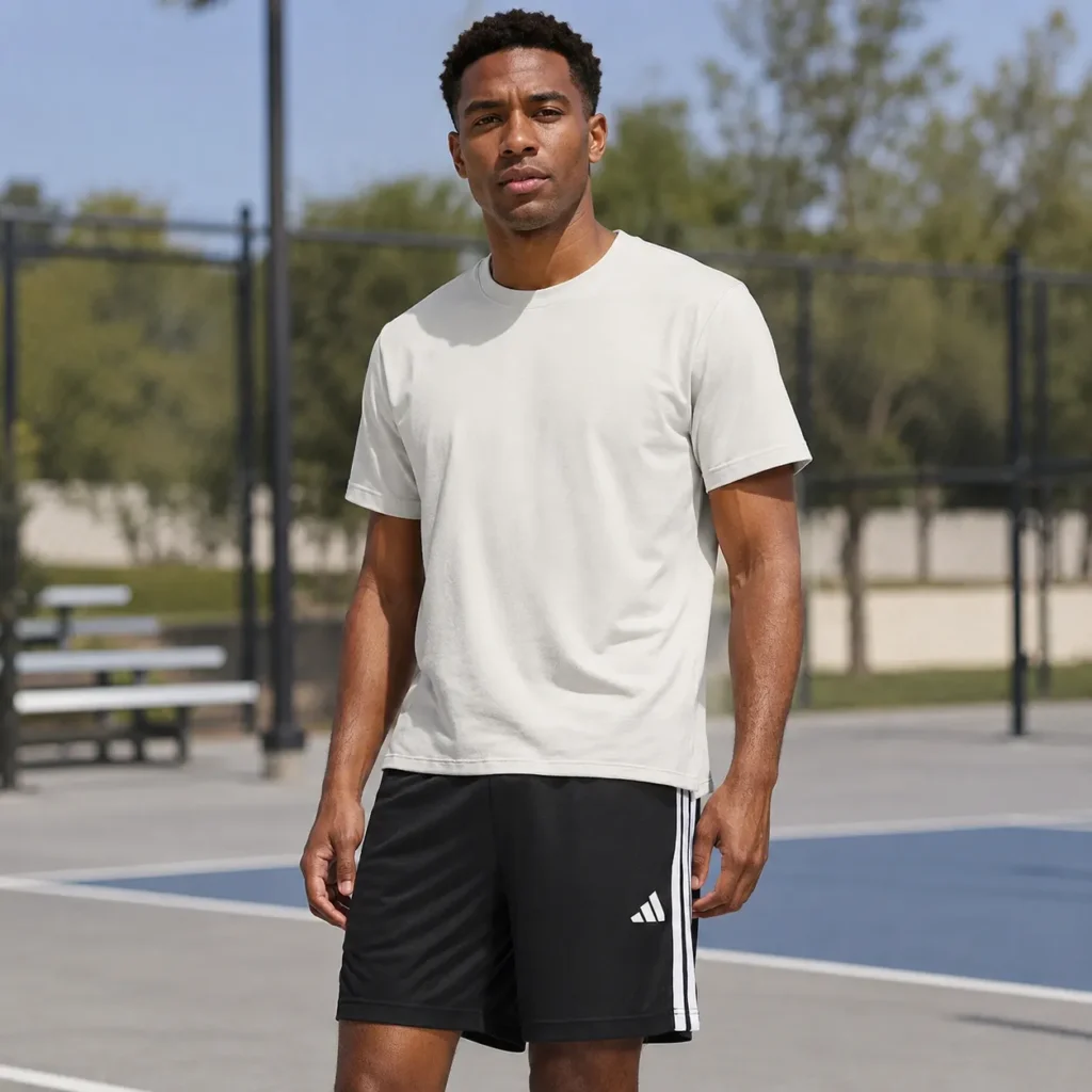 adidas Men’s 7” Active Shorts with Zipper Pockets