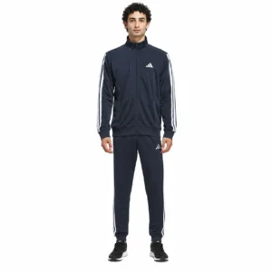 adidas Men’s Tricot Track Jacket Full Zip Athletic Slim Fit
