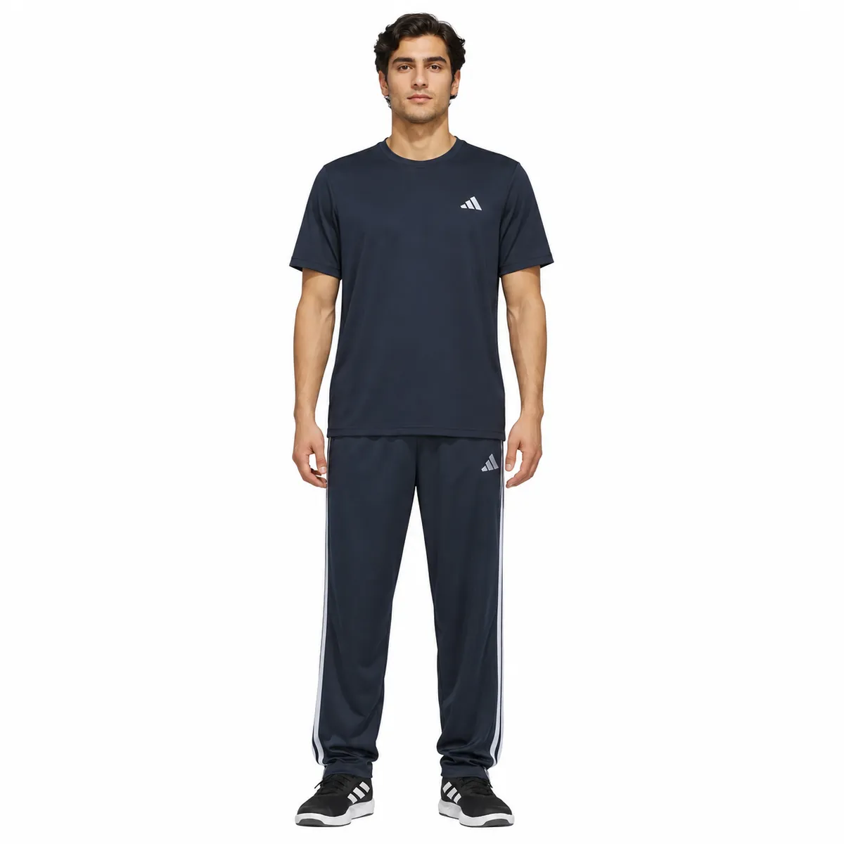 adidas Men’s Tricot Track Pants Athletic Jogger Sweatpants Casual Gym Pants - Image 1