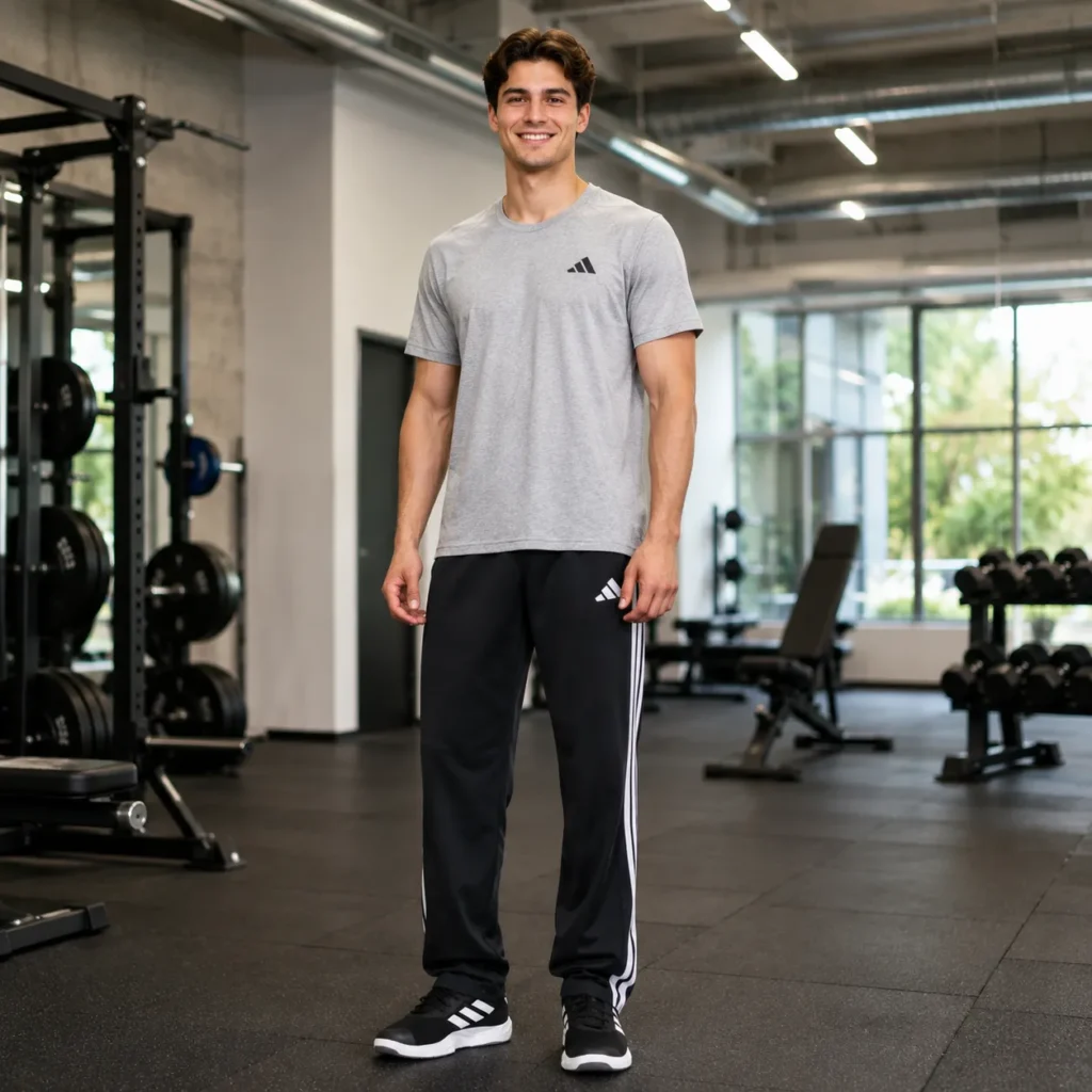 adidas Men’s Tricot Track Pants Athletic Jogger Sweatpants Casual Gym Pants