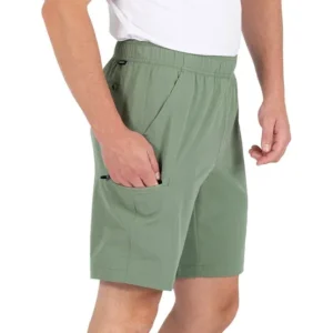 Gerry Men’s Trail Shorts 9" Inseam Pull On Stretch Hiking Zip Pocket Short - Image 2