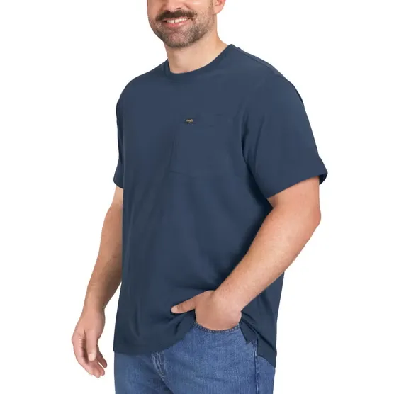 Wrangler Men's Pocket Tee Logo Chest