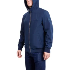 Tommy Hilfiger Men’s Softshell Jacket Full Zip - Image 3