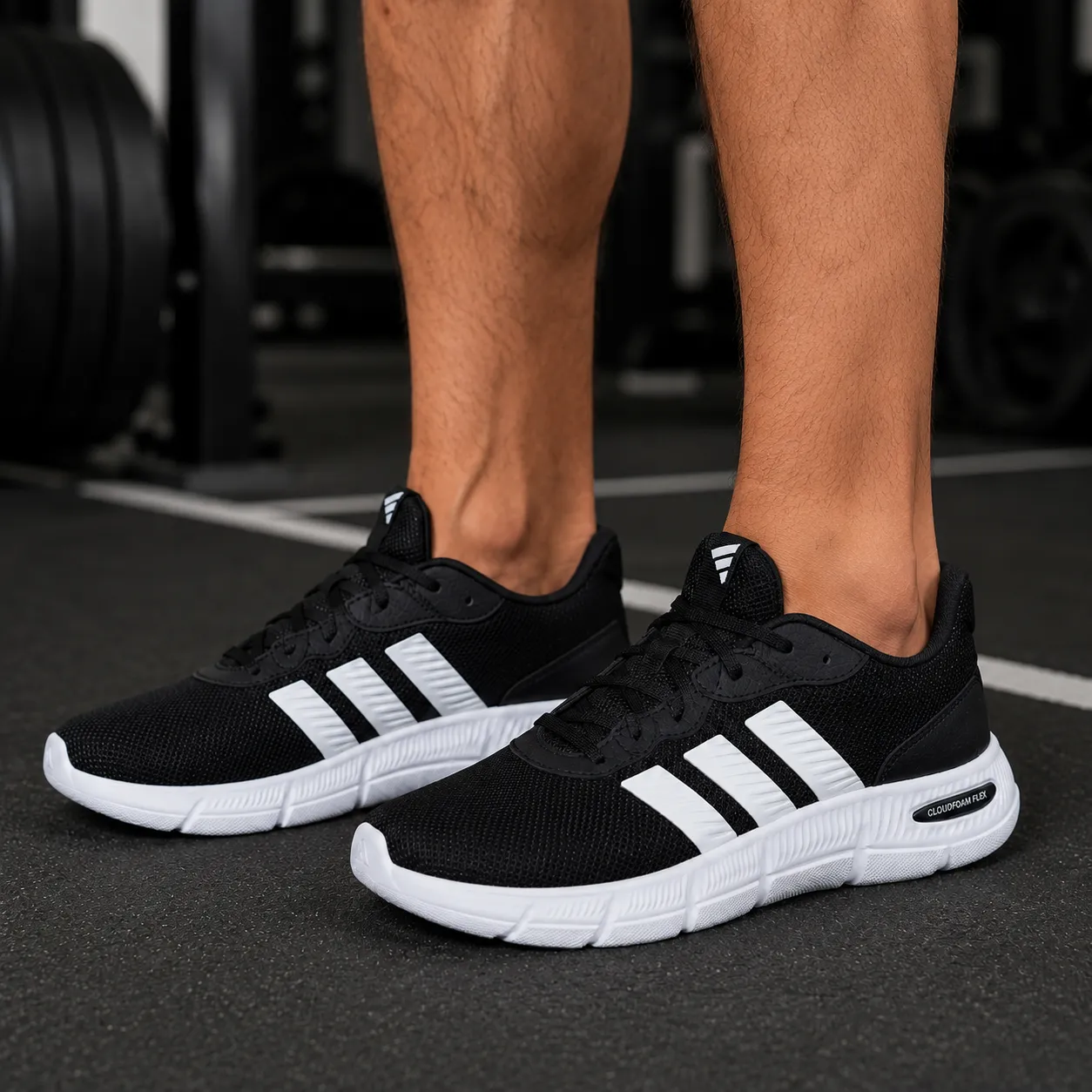 adidas Men's Cloudfoam Flex Sneaker - Image 2