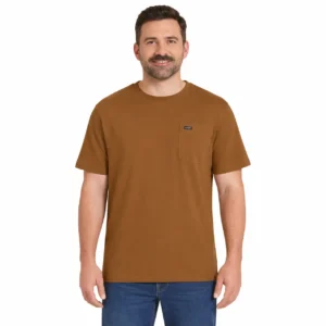 Wrangler Men's Pocket Tee Logo Chest