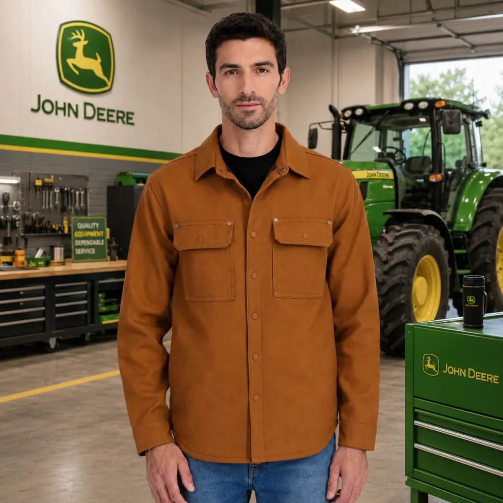 John Deere Men’s Canvas Jacket Workwear