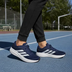 adidas Response Runner 2.0 Mens Black Athletic Running Sneakers - Image 2