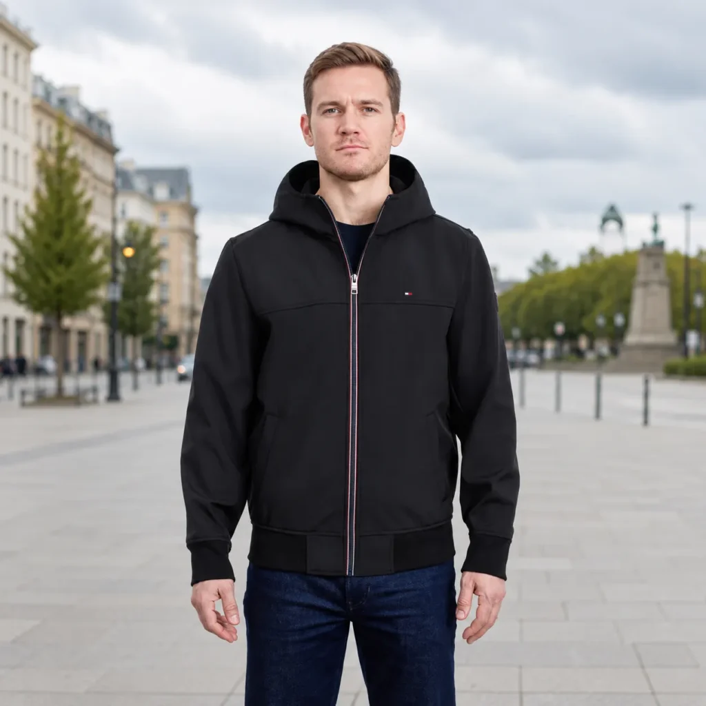 Tommy Hilfiger Men’s Softshell Jacket Full Zip