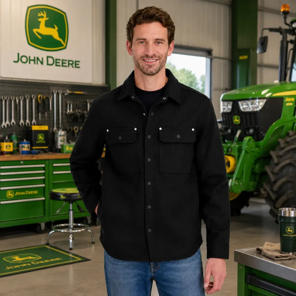John Deere Men’s Canvas Jacket Workwear