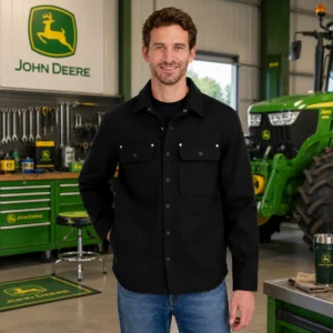 John Deere Men’s Canvas Jacket Workwear - Image 5