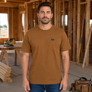 Wrangler Men's Pocket Tee Logo Chest - Image 2