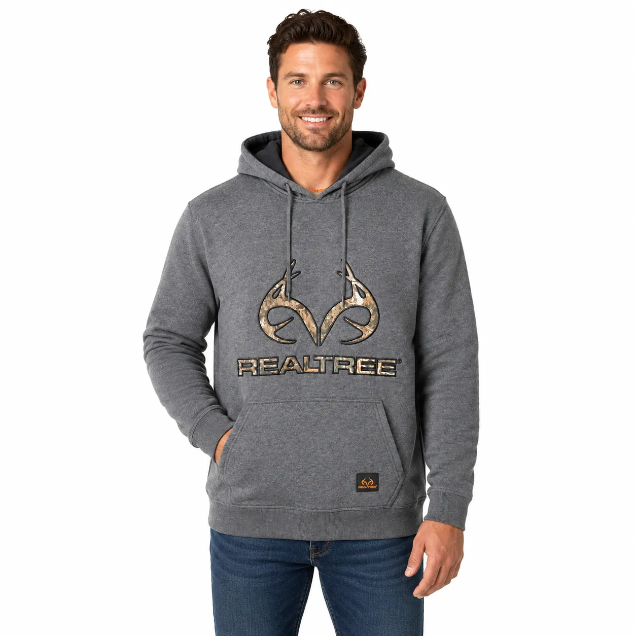 Realtree Men’s Camo Logo Hoddie - Image 1