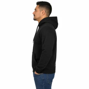 Puma Men's Embossed Logo Classic Fleece Hoodie - Image 2