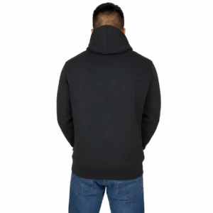 Puma Men's Embossed Logo Classic Fleece Hoodie - Image 3
