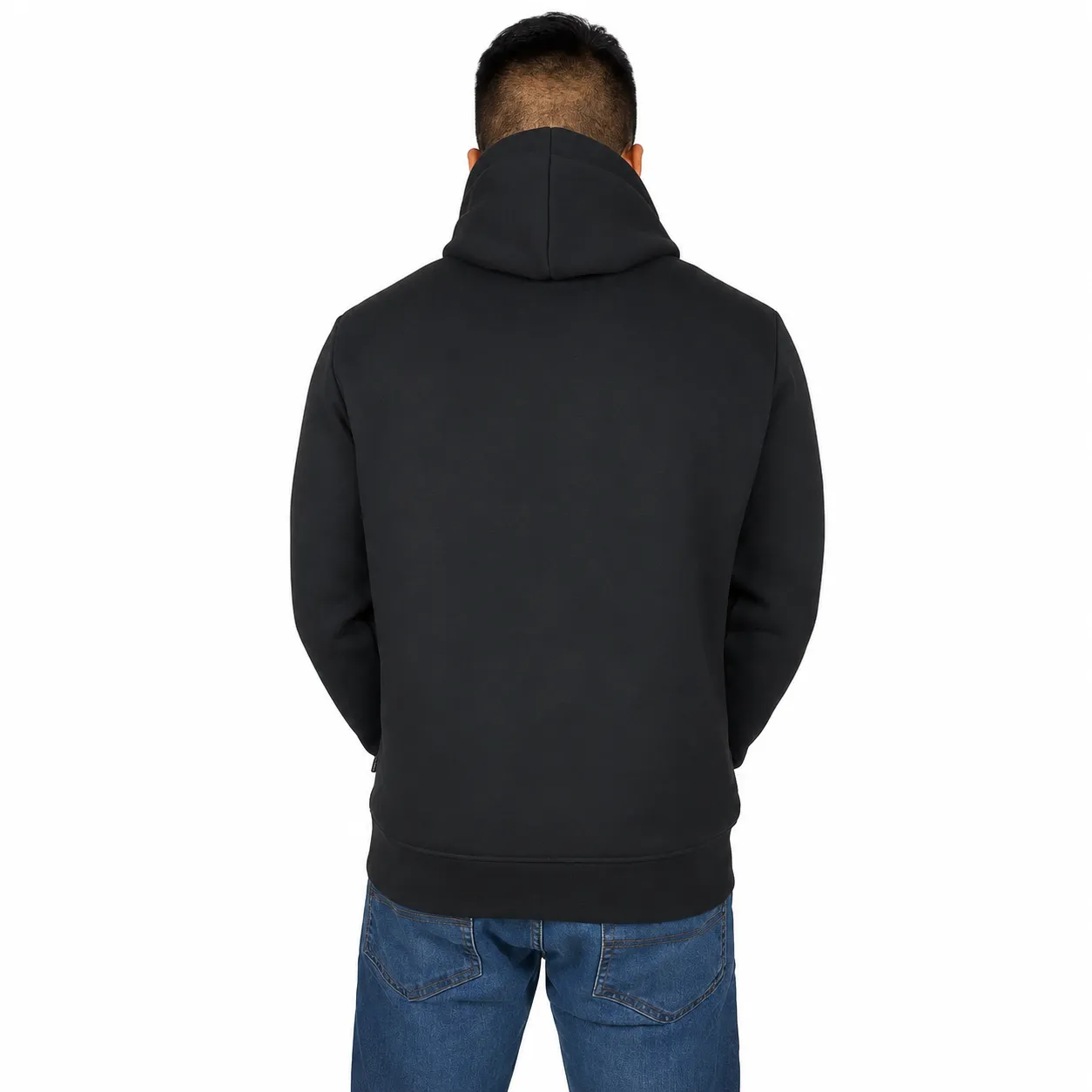 Puma Men's Embossed Logo Classic Fleece Hoodie - Image 3