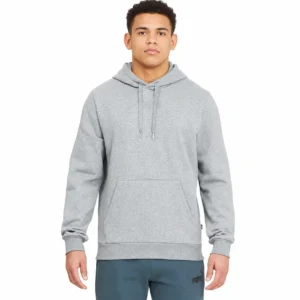 Puma Men's Embossed Logo Classic Fleece Hoodie