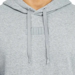 Puma Men's Embossed Logo Classic Fleece Hoodie - Image 2
