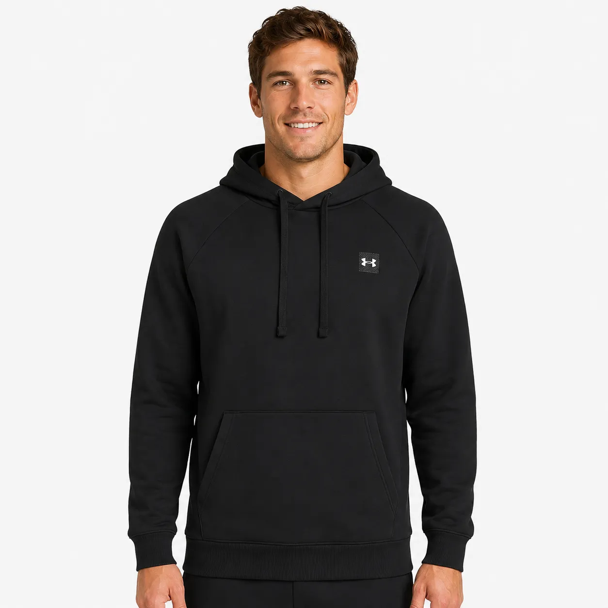 Under Armour Men’s Black Pullover Hoodie - Image 1