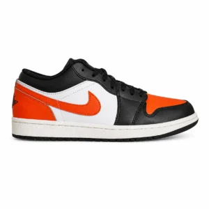 Nike Air Jordan 1 Low Men’s Sneakers Black Orange White