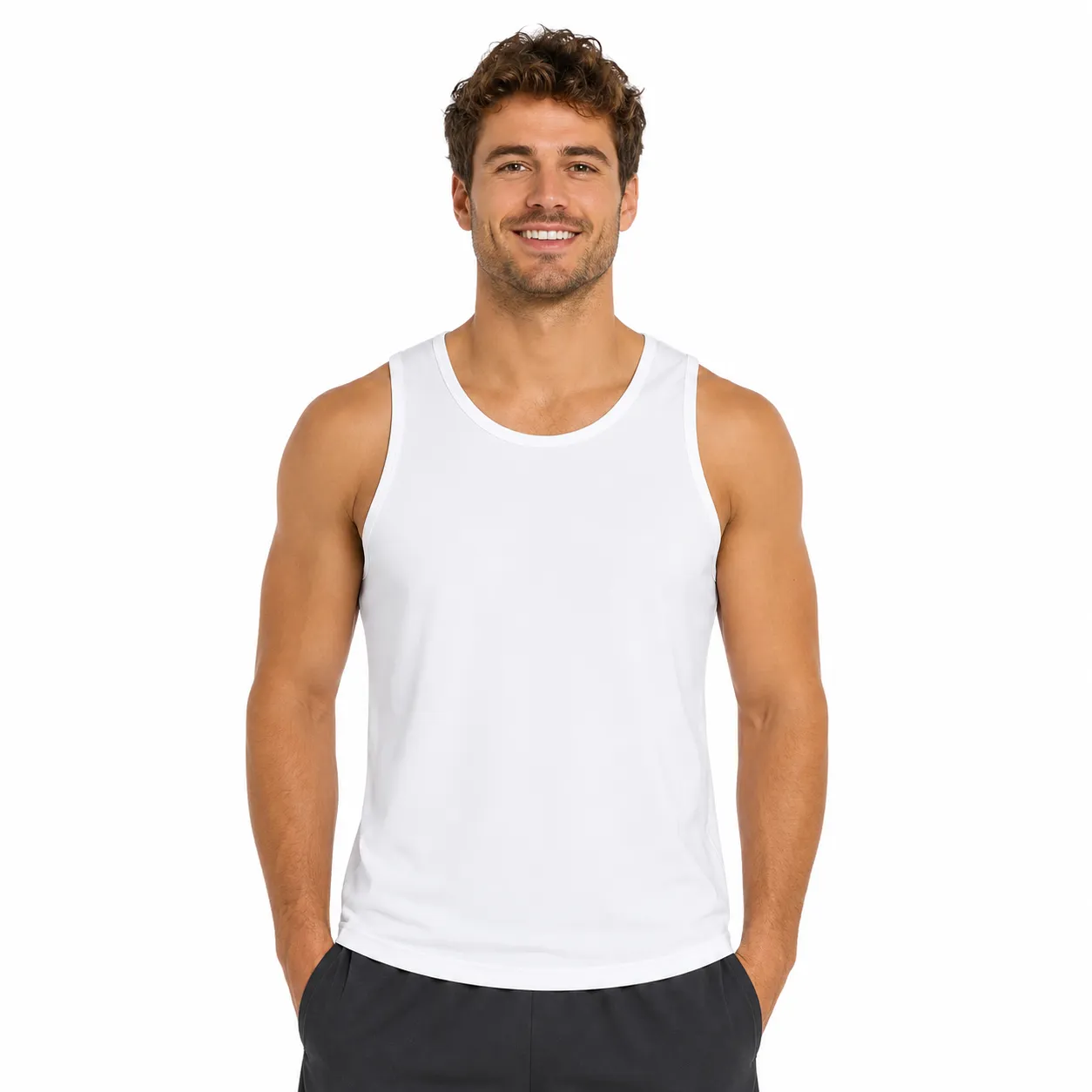 32 Degrees Men's Comfort Mesh Tank, 3-pack - Image 1