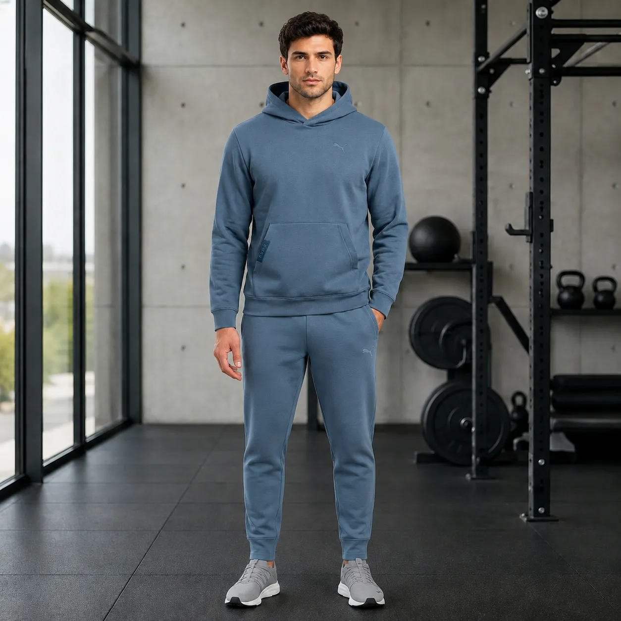 PUMA Men’s Fleece Hoodie & Sweatpants Set - Image 6