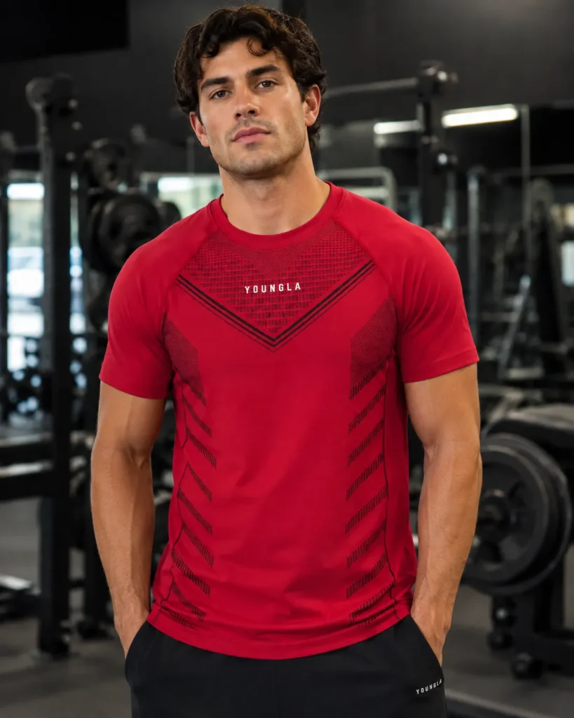 YoungLA, modelo 465 Superhero Compression Tee Size Small