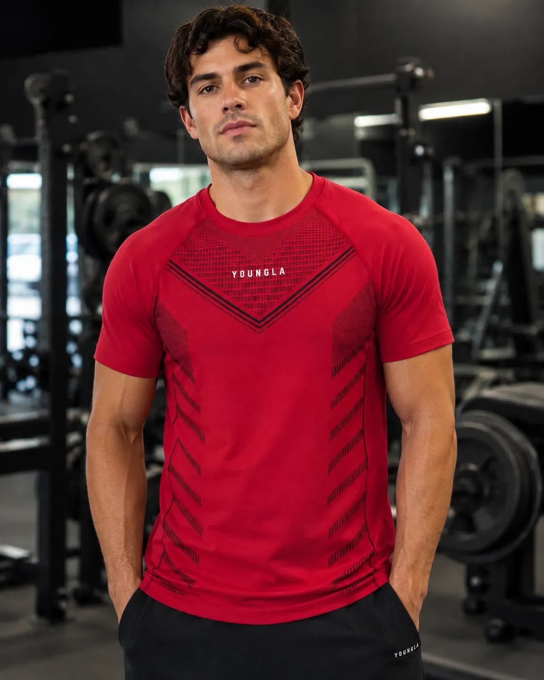 YoungLA, modelo 465 Superhero Compression Tee Size Small - Image 3