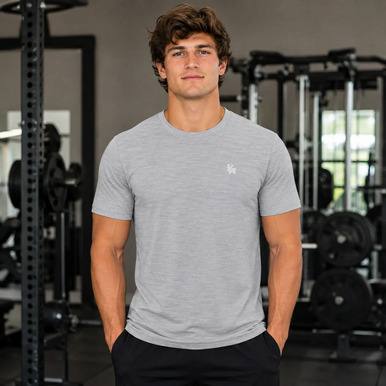 YoungLA Men’s YLA Logo T-Shirt - Image 2