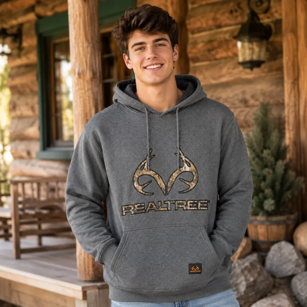 Realtree Men’s Camo Logo Hoddie