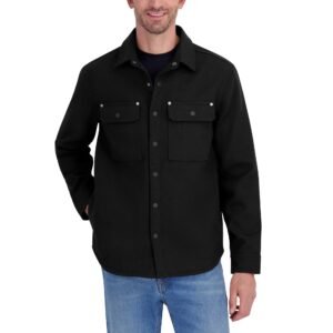 John Deere Men's Canvas Shirt Jacket - Image 5
