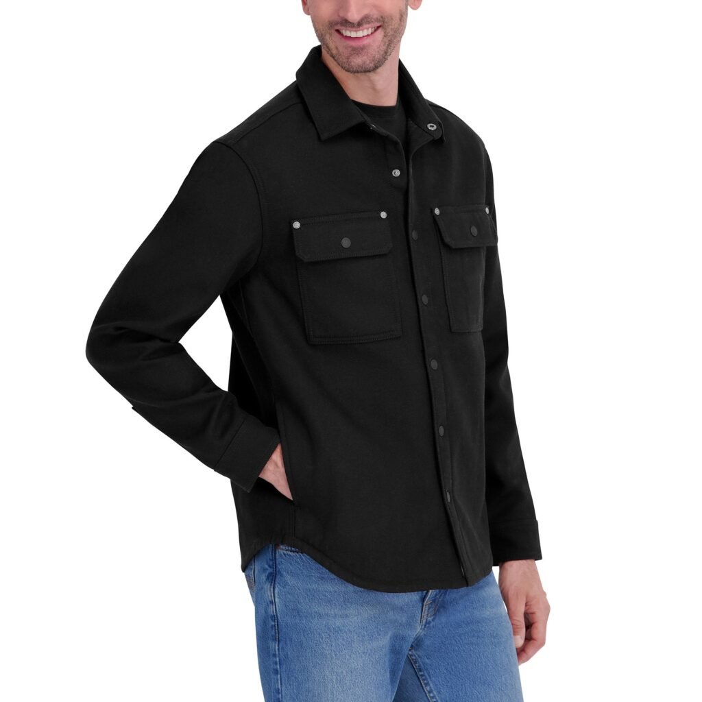 John Deere Men's Canvas Shirt Jacket