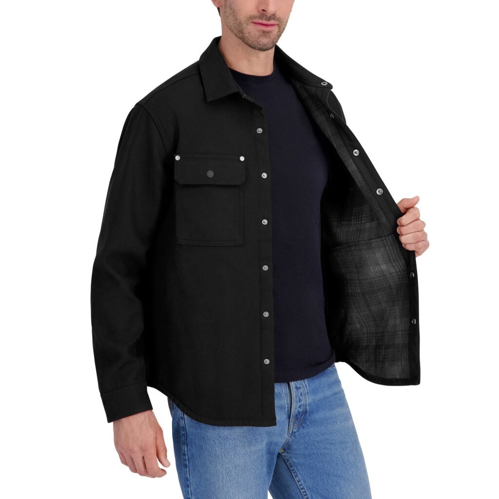 John Deere Men's Canvas Shirt Jacket