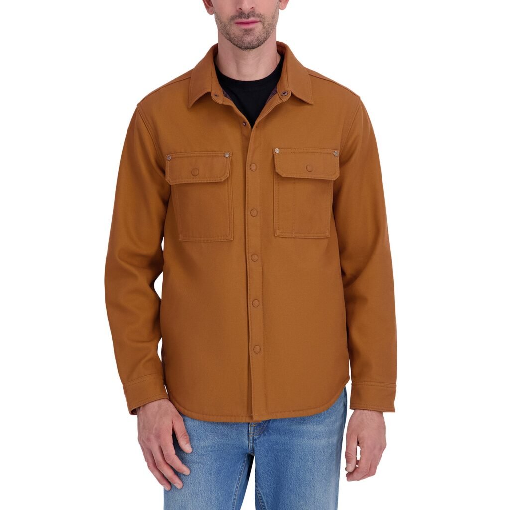 John Deere Men's Canvas Shirt Jacket