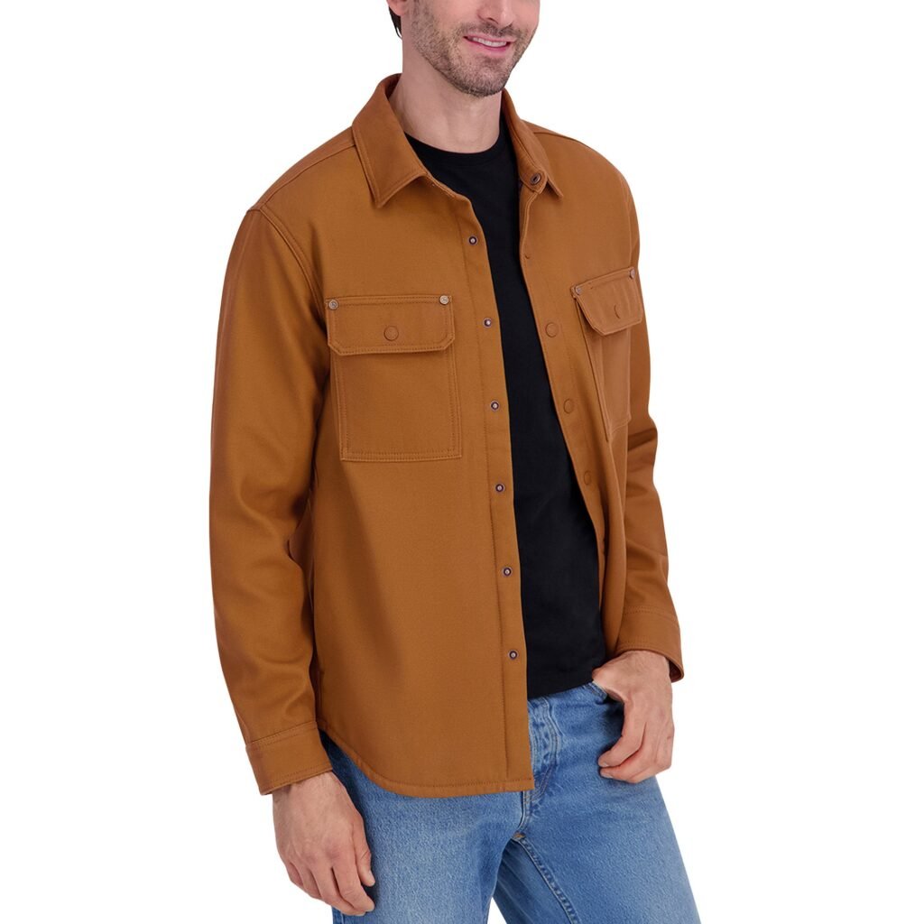 John Deere Men's Canvas Shirt Jacket