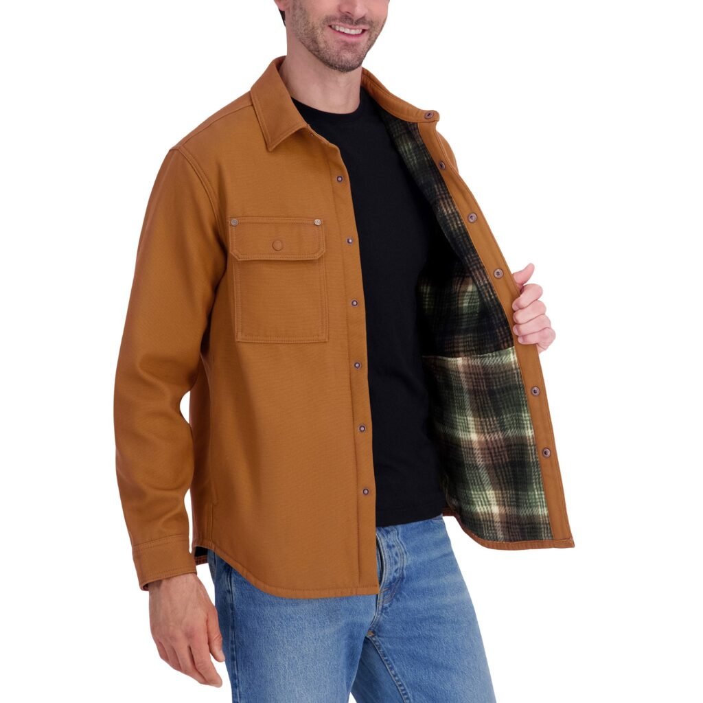 John Deere Men's Canvas Shirt Jacket